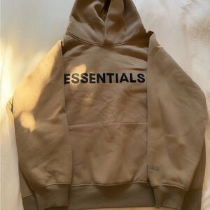 Essentials Tan Hoodie
